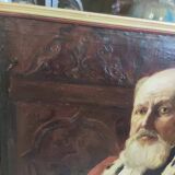 Portrait of the magistrate oil on canvas