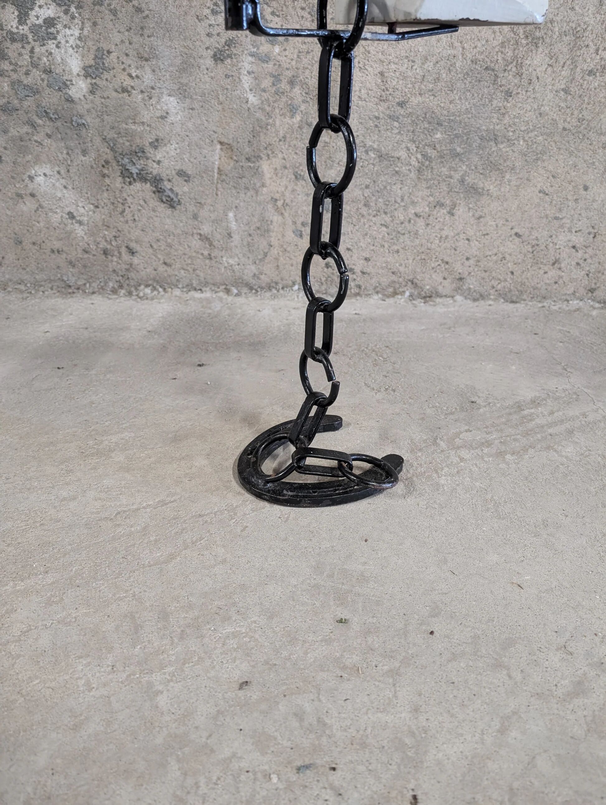 Cendrier en fer forgé