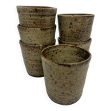 stoneware cups Le Cep