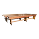 XL vintage wooden bench