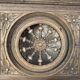 Old closet door, chiseled and openwork collector's woodwork