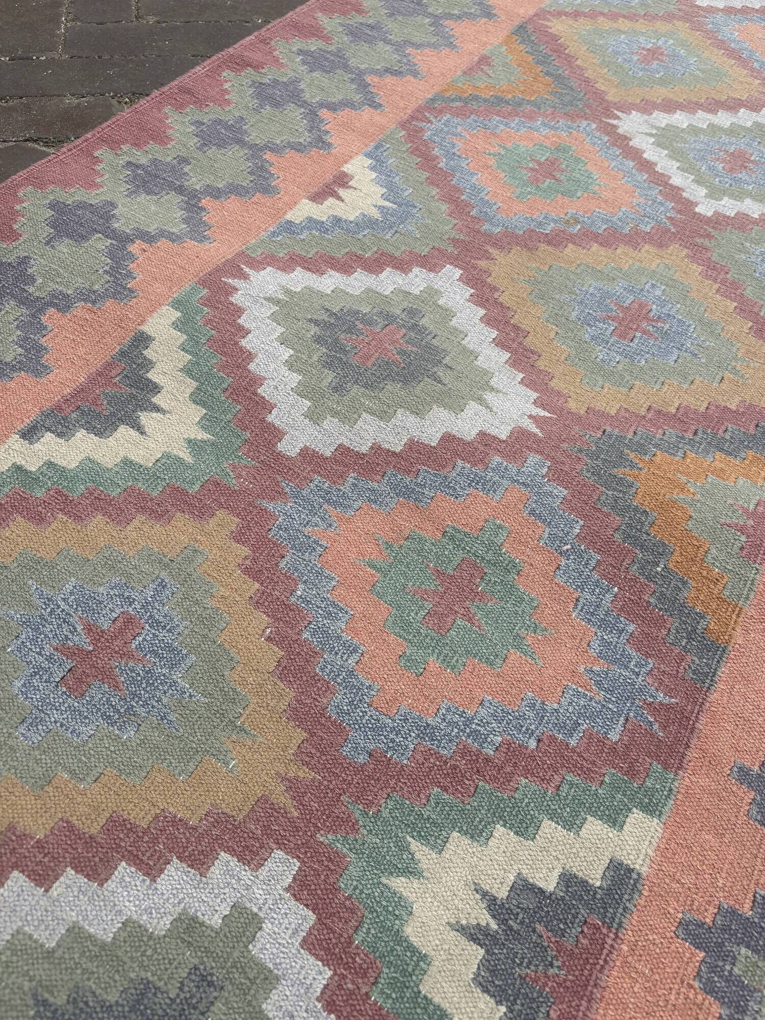 Vintage Kilim Rug – Small Runner 240x76
