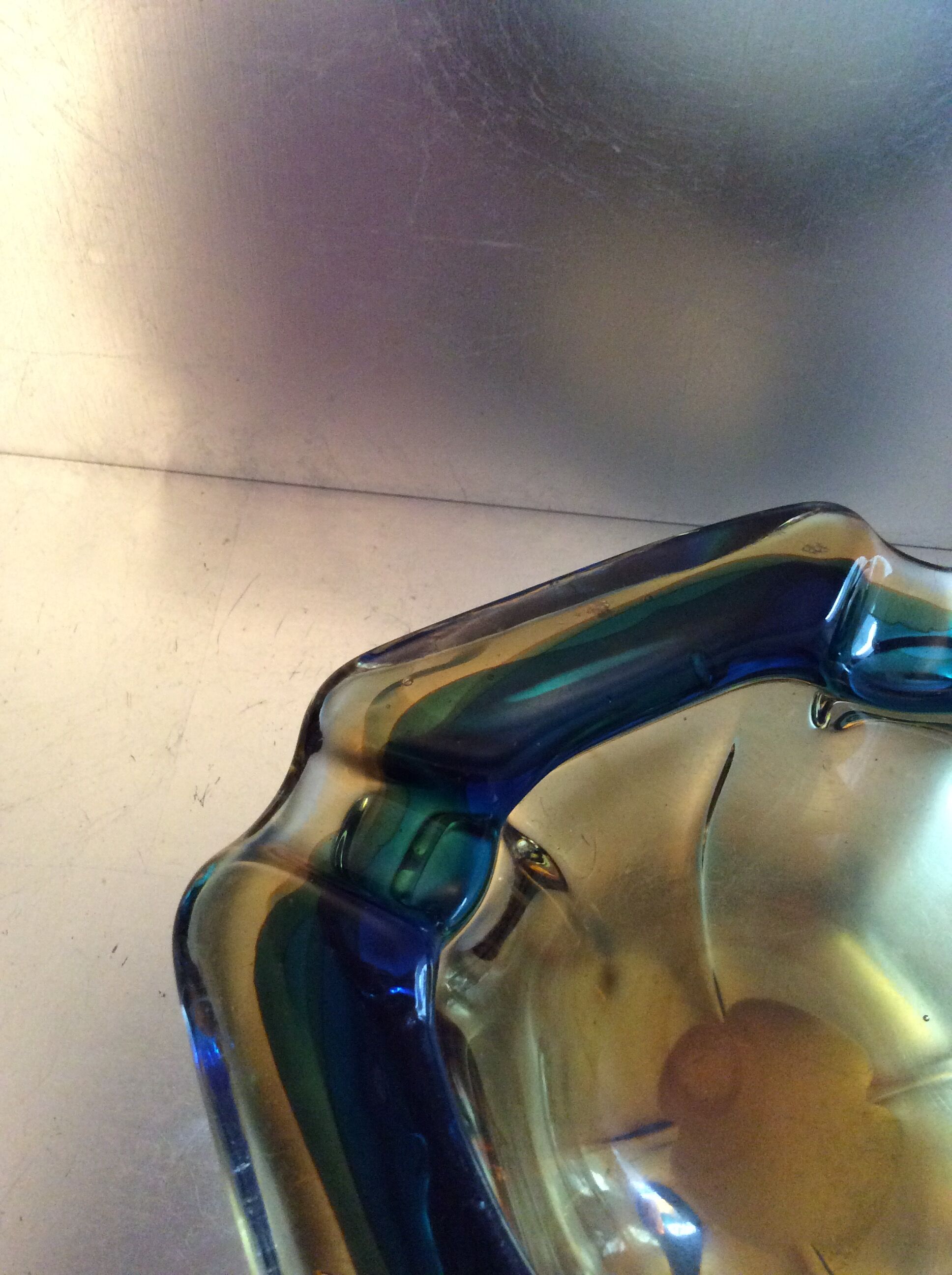 Glass paste trinket bowl from Murano