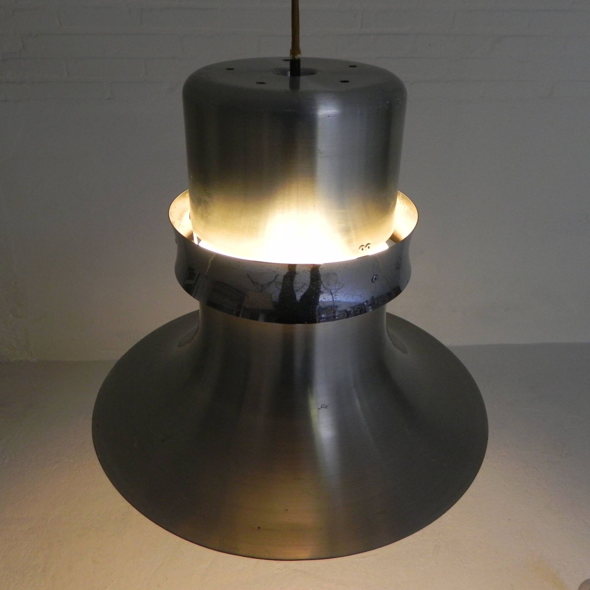 Large hanging lamp Anders Pehrson for Atelje Lyktan Sweden, 1970s