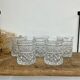 5 vintage whiskey glasses