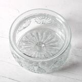 Pressed Glass Bowl: Kvety Flower Design by Pavel Panek / 1973