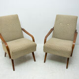 Pair of midcentury armchairs by Jaroslav Šmídek, 1960´s