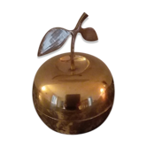 Apple in brass 1970