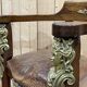 Regency style desk and armchair from the Napoleon III period - late 19th century