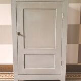 Painted wooden storage cabinet