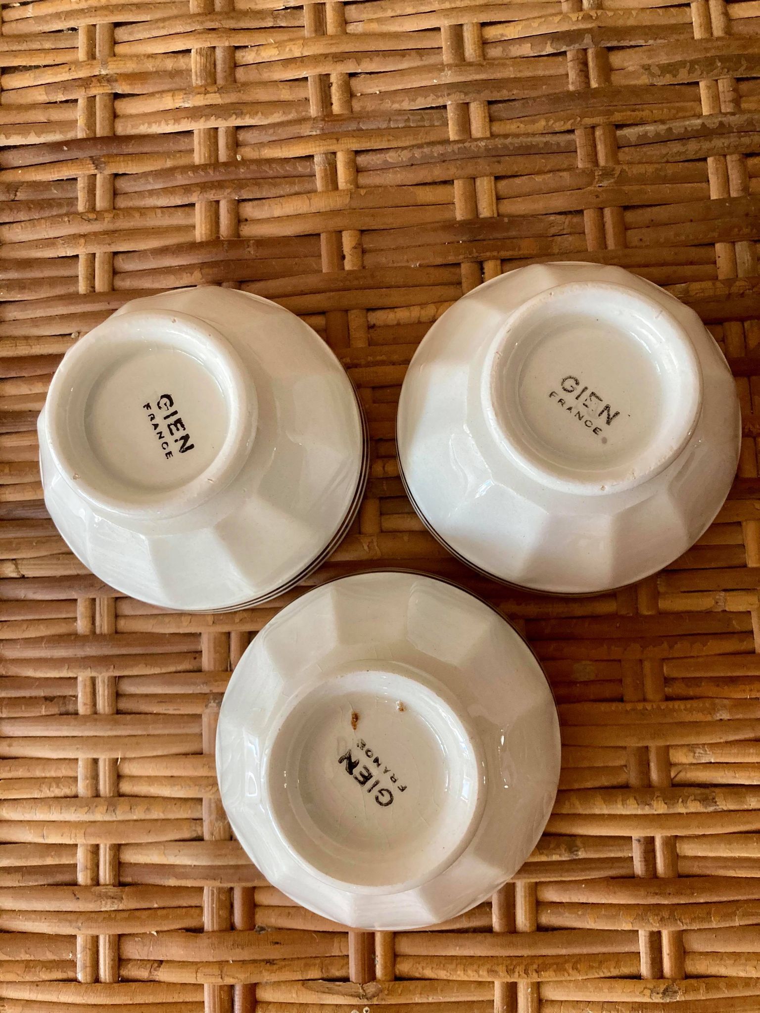 Set of 3 bowls Gien