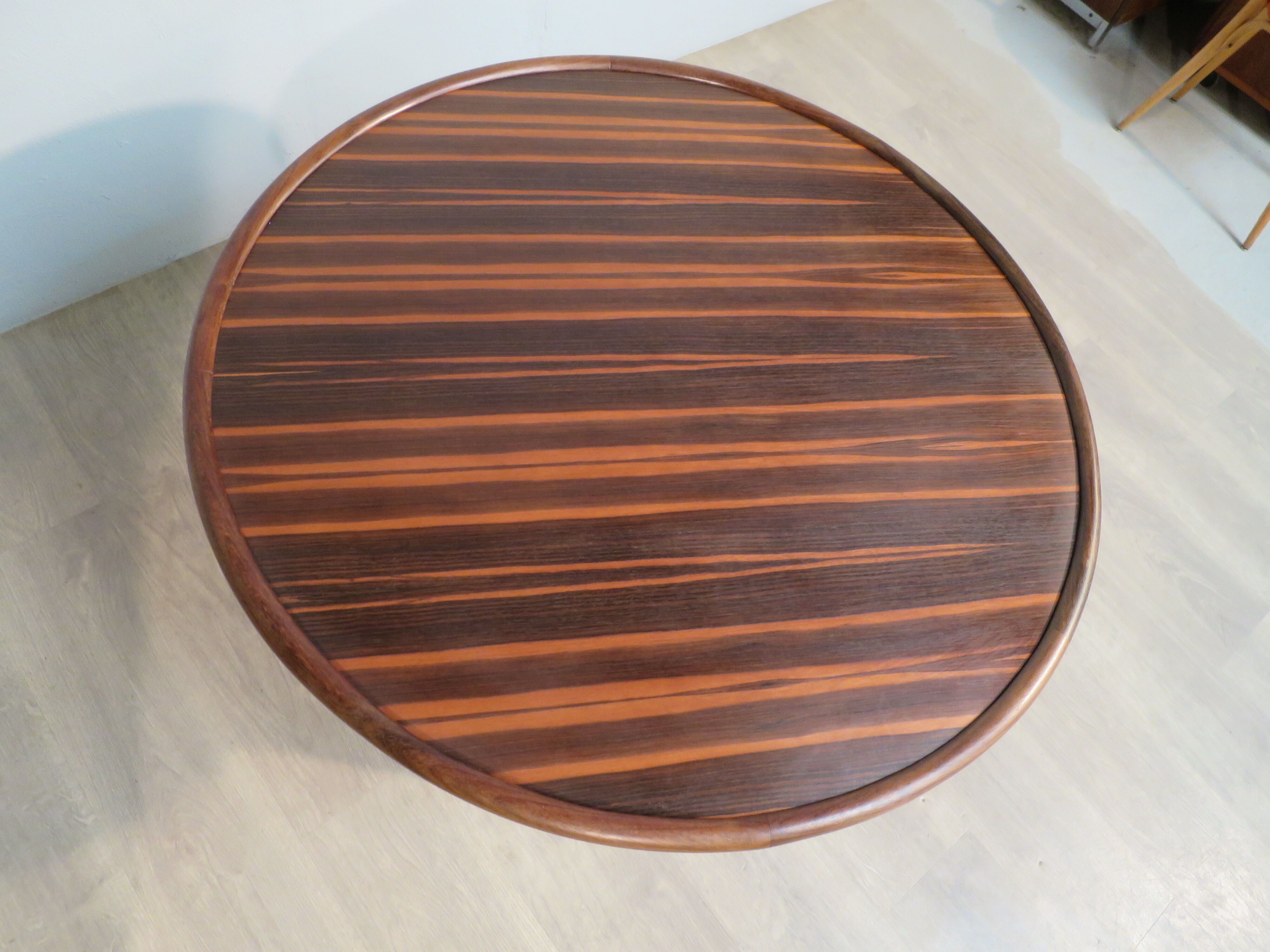 Table basse en palissandre art déco