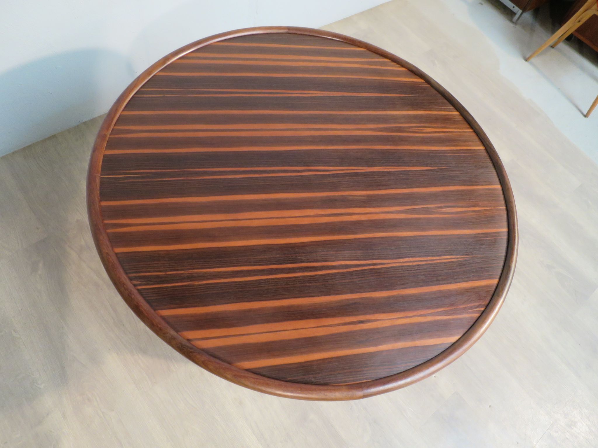 Side table in rosewood art deco