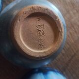 Earthen cider bowls x6