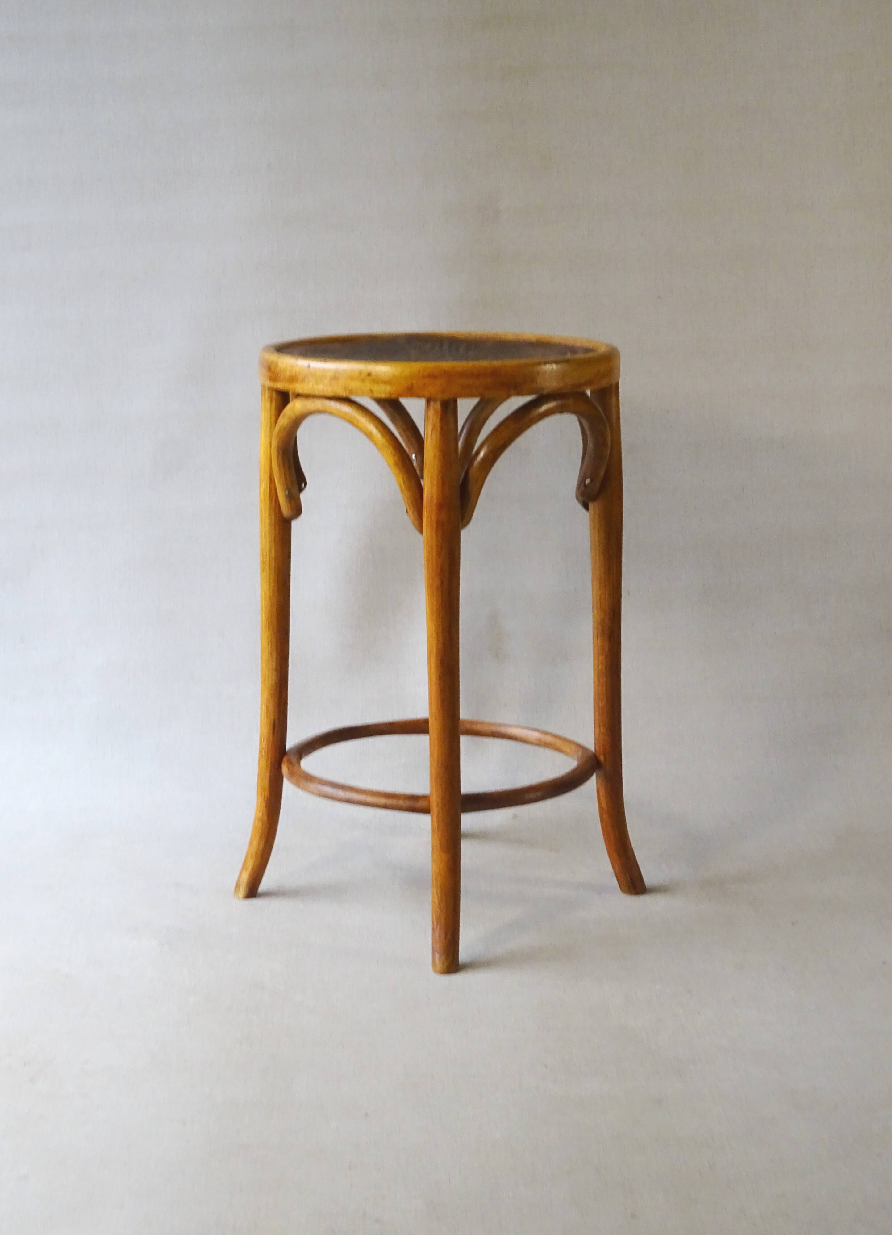 Bistro stool No. 94 by Baumann 1930, not Thonet.