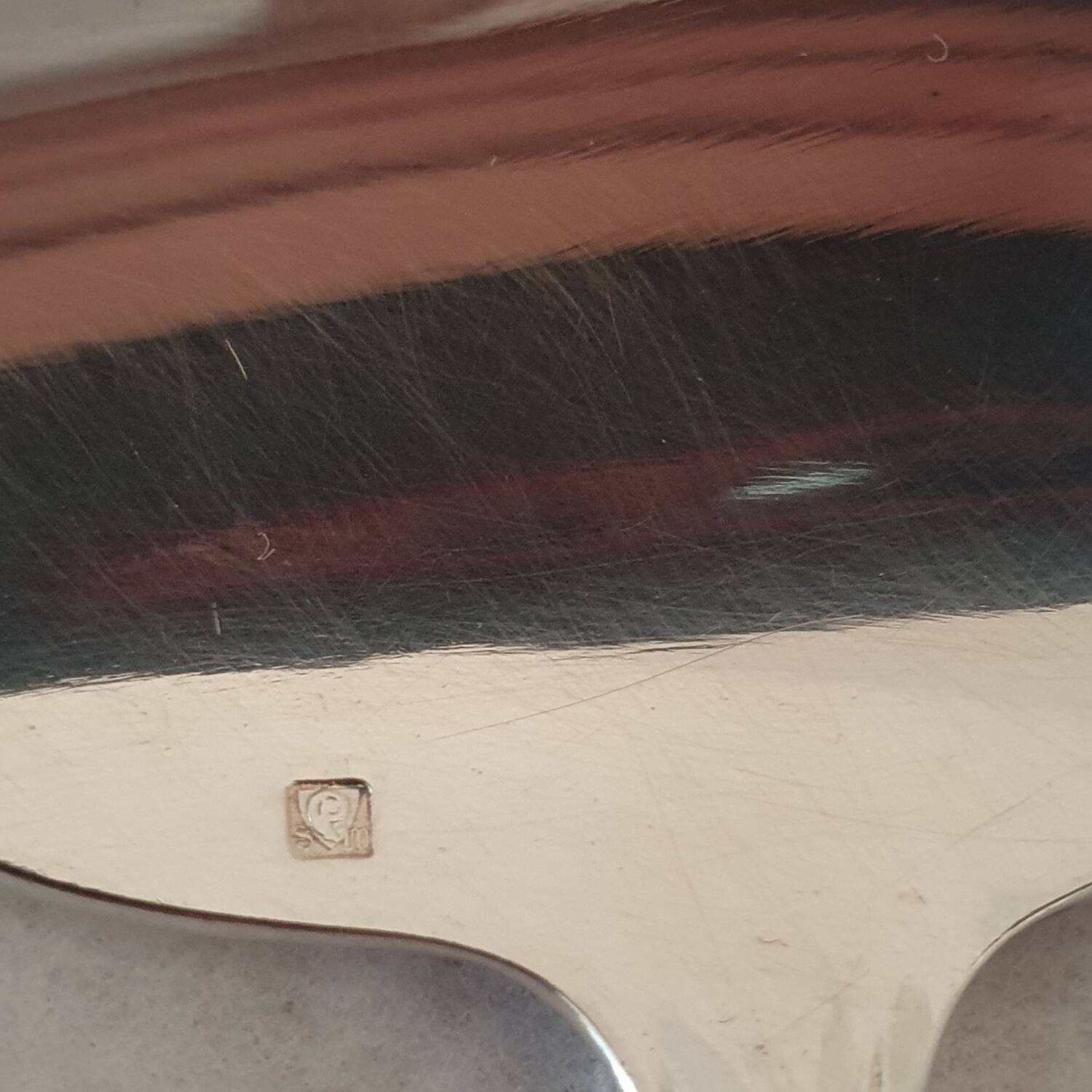 Saint Medard silver-plated porridge spoon