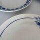 Lot of 4 antique earthenware plates from 1950, Saint Amand - plates bl