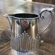 English silver plated milk jug