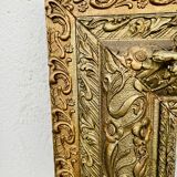 Miroir doré, 140x81 cm