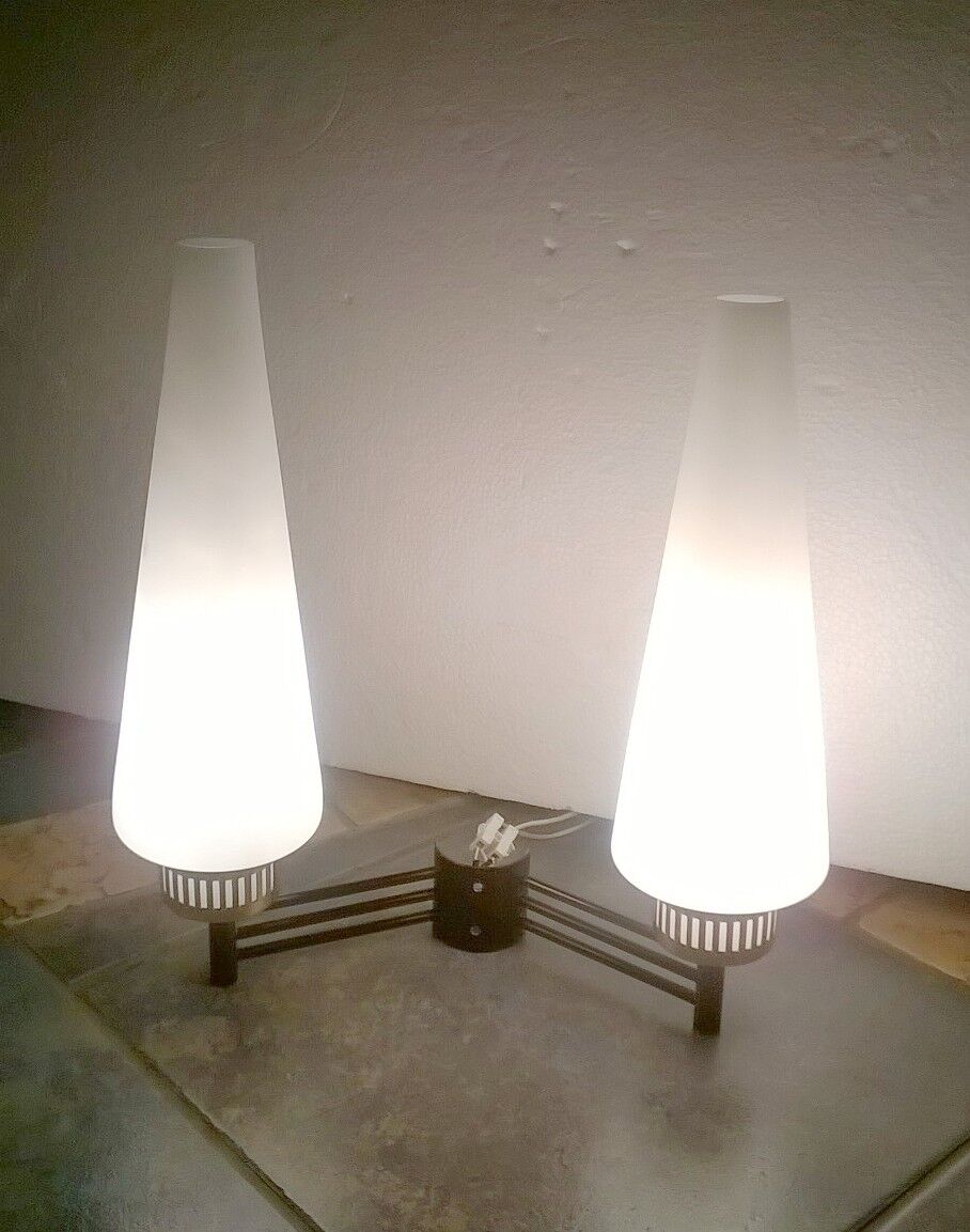 Trois appliques attribuées à Stilnovo, 1950