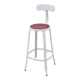 Chaise haute de NICOLLE en métal et cuir
