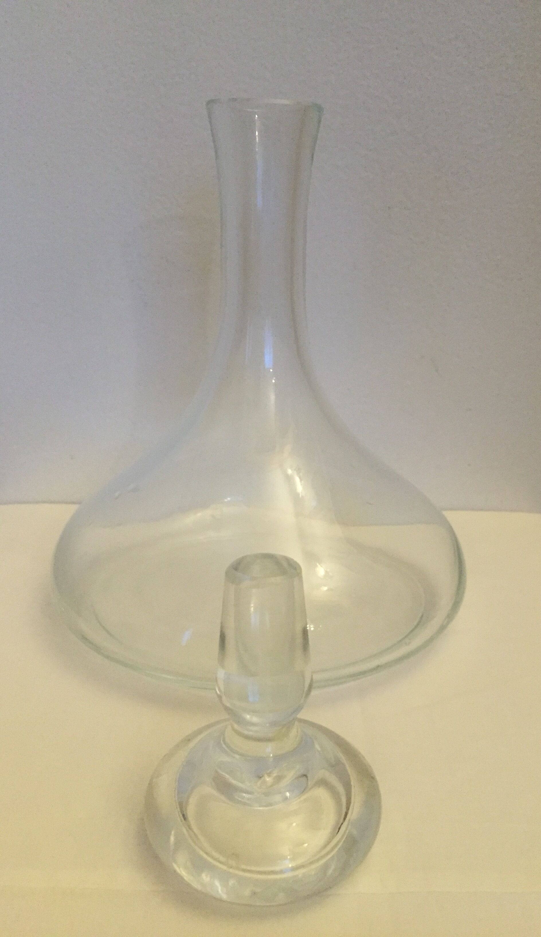 La Rochère crystal decanting carafe