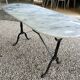 Marble garden table