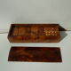 Ebony wooden domino game