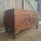 Asian chest from the 20th century made of camphor wood (omb)