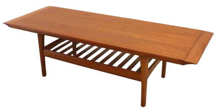 Mid Century teak Salontafel 'Bassen'