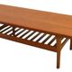 Mid Century teak Salontafel 'Bassen'