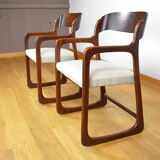 Set of 2 Armchairs Baumann Sled 1960