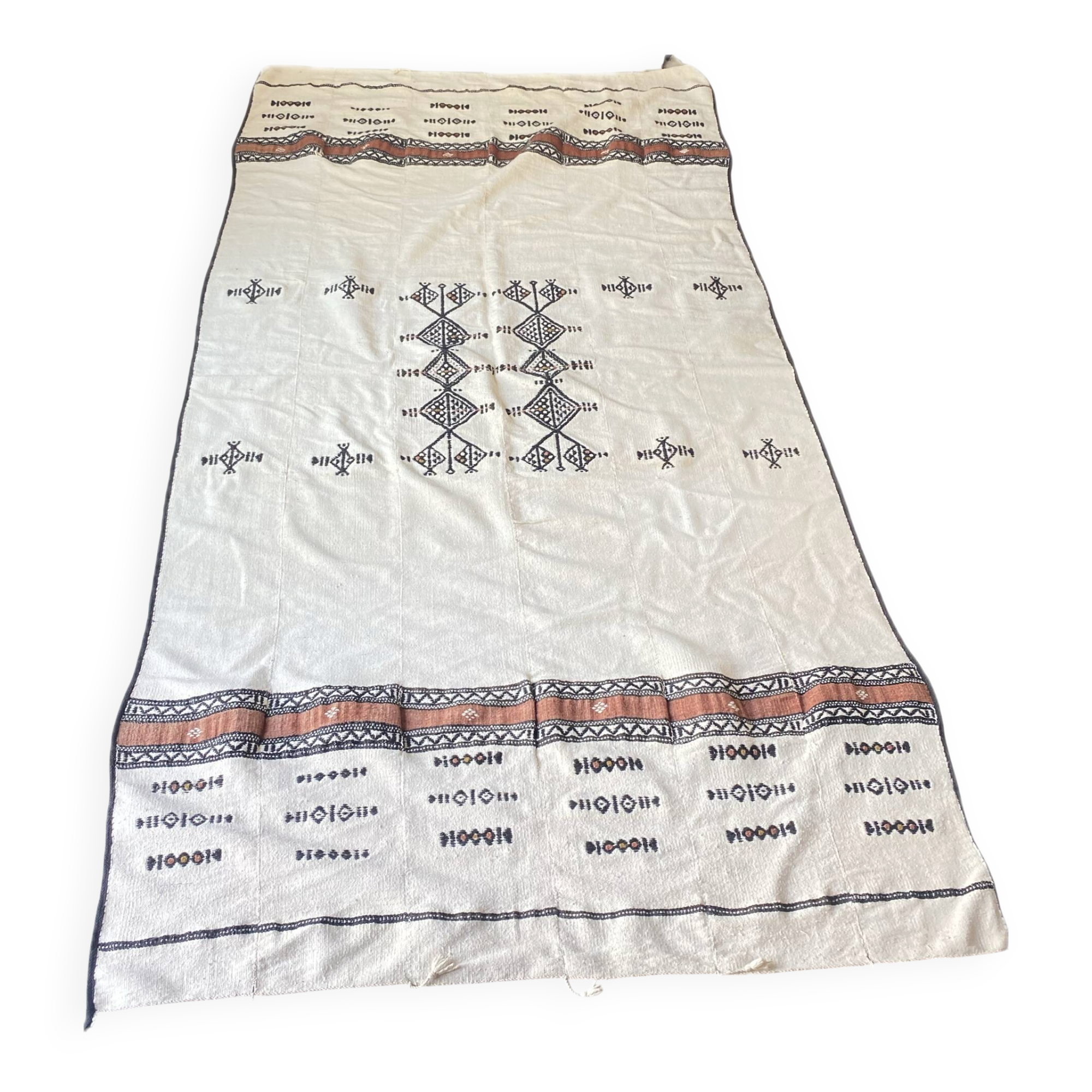 Antique Peul blanket cover