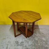 Arts and Crafts oak drop leaf table circa 1900.