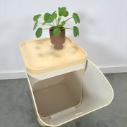 Kunststof design opbergmand wasmand Kartell, Anna Castelli Italy