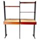 Midcentury Italian Modular Bookshelf with Unusual Drawers, Italy