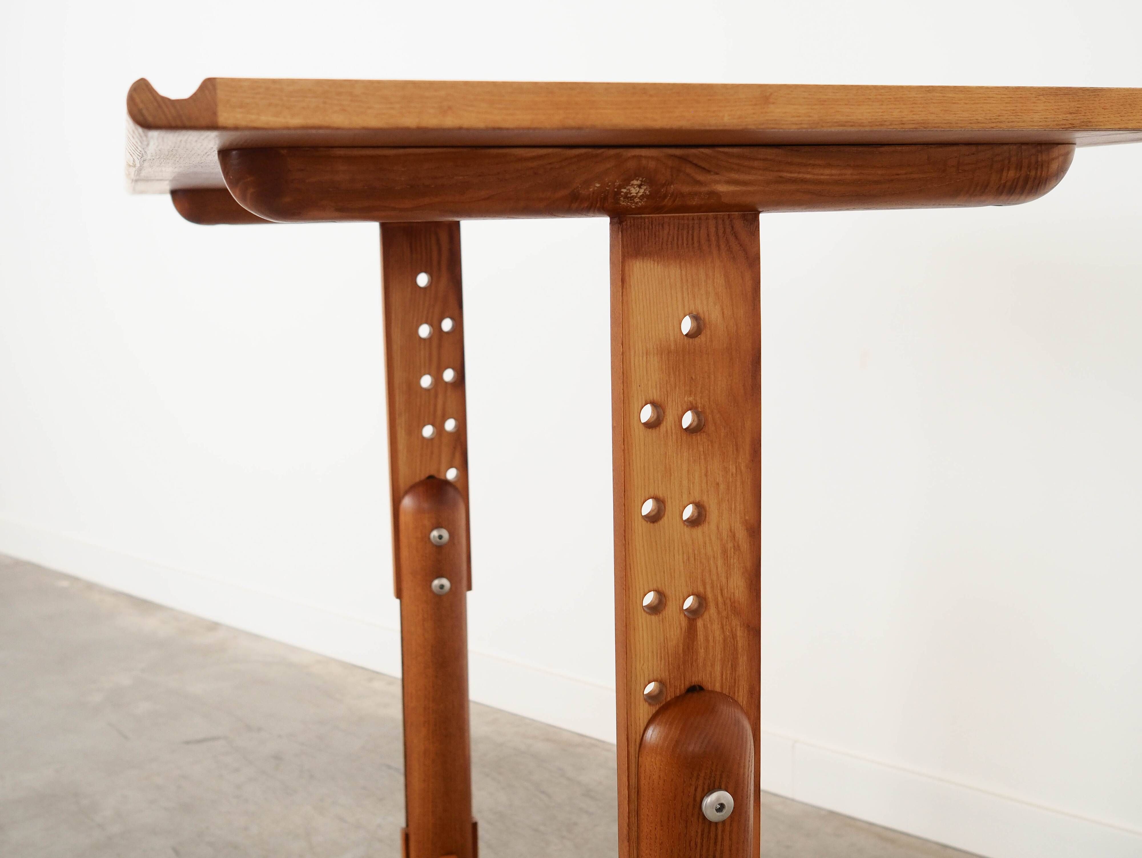 Desk with an adjustable top, Italian design, 1970s, made in Italy