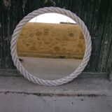 Vintage rope mirror
