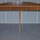 Paire de tables console demilune Bevan Funnell Phoenix en bois de zebrano