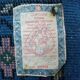 Vintage traditional Tunisian oriental rug in handmade blue wool.