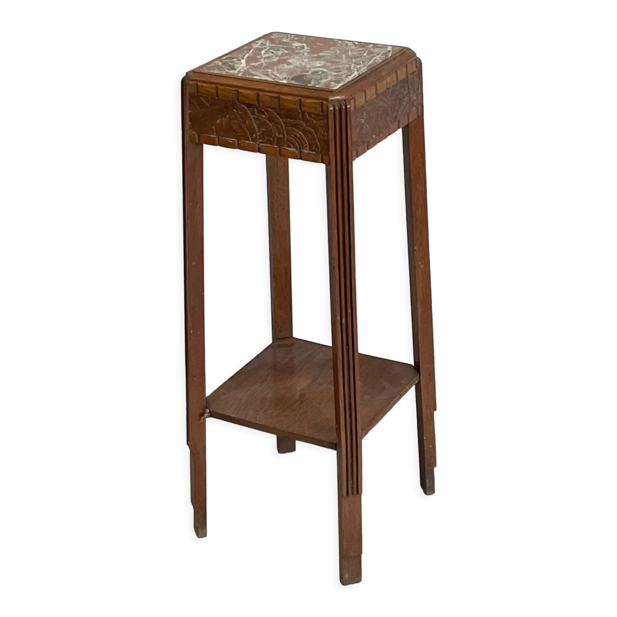 Art deco harness marble top