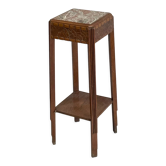 Art deco harness marble top