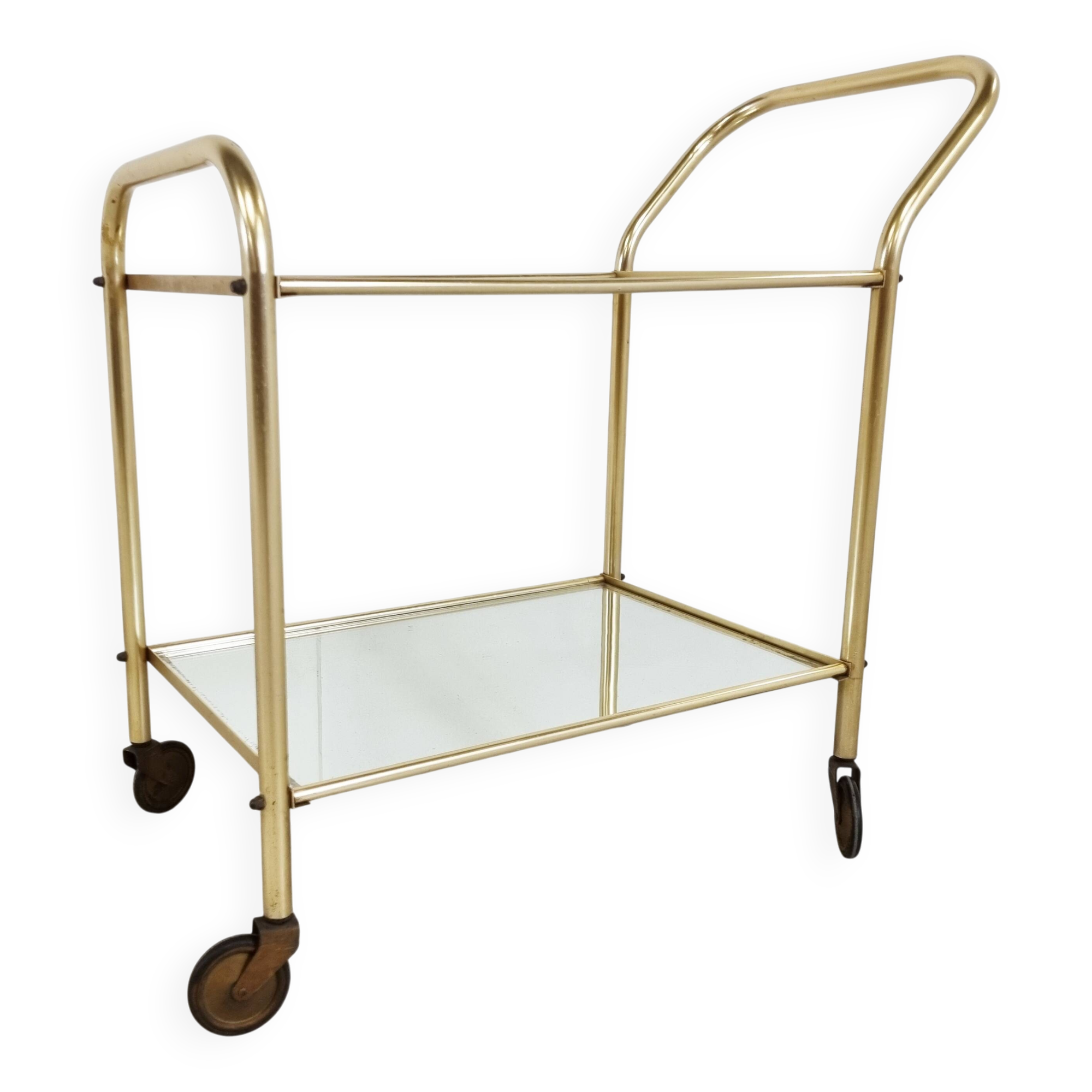 Brass drinks  trolley, 1960s