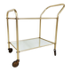Brass drinks  trolley, 1960s