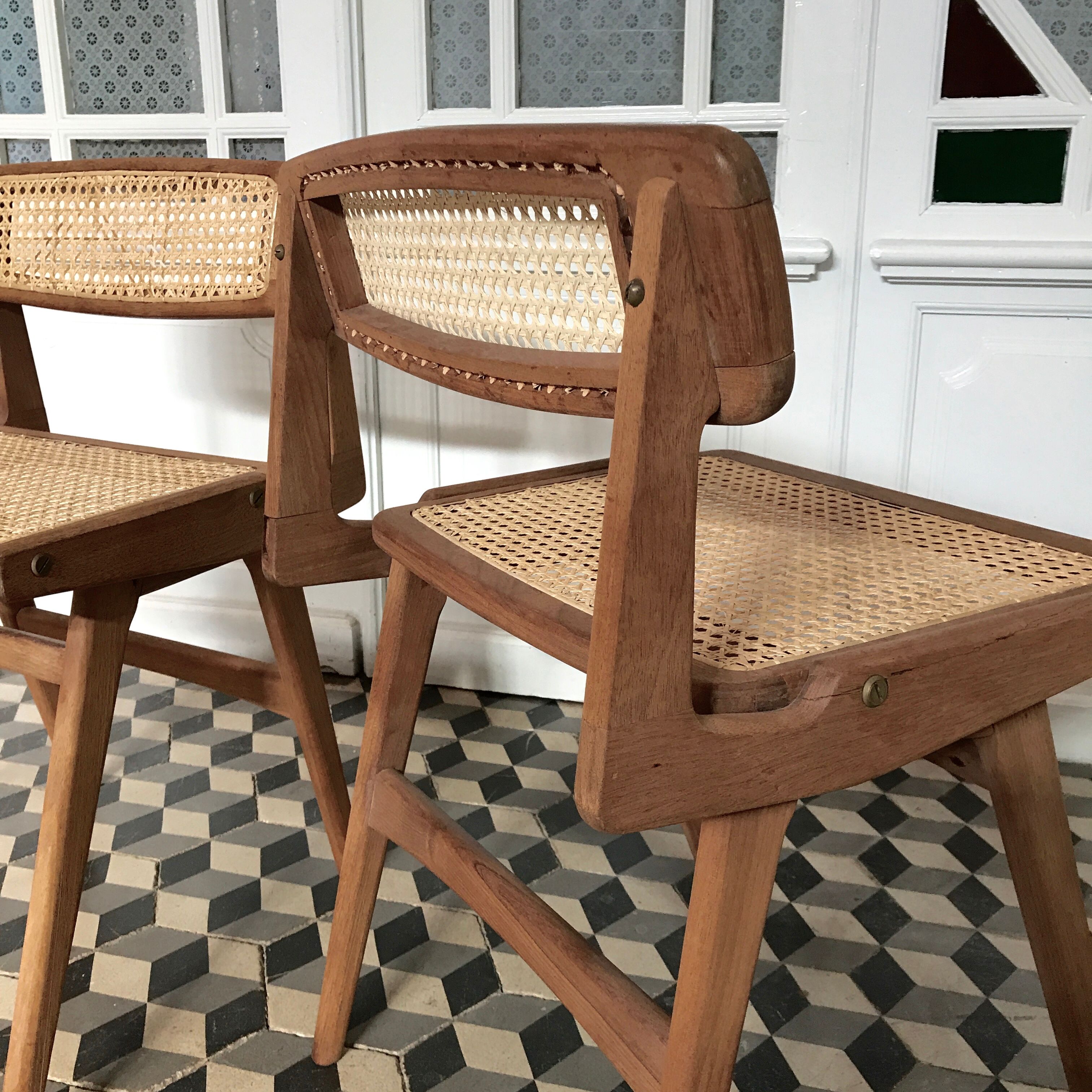 Lot de 2 Chaises Roger Landault