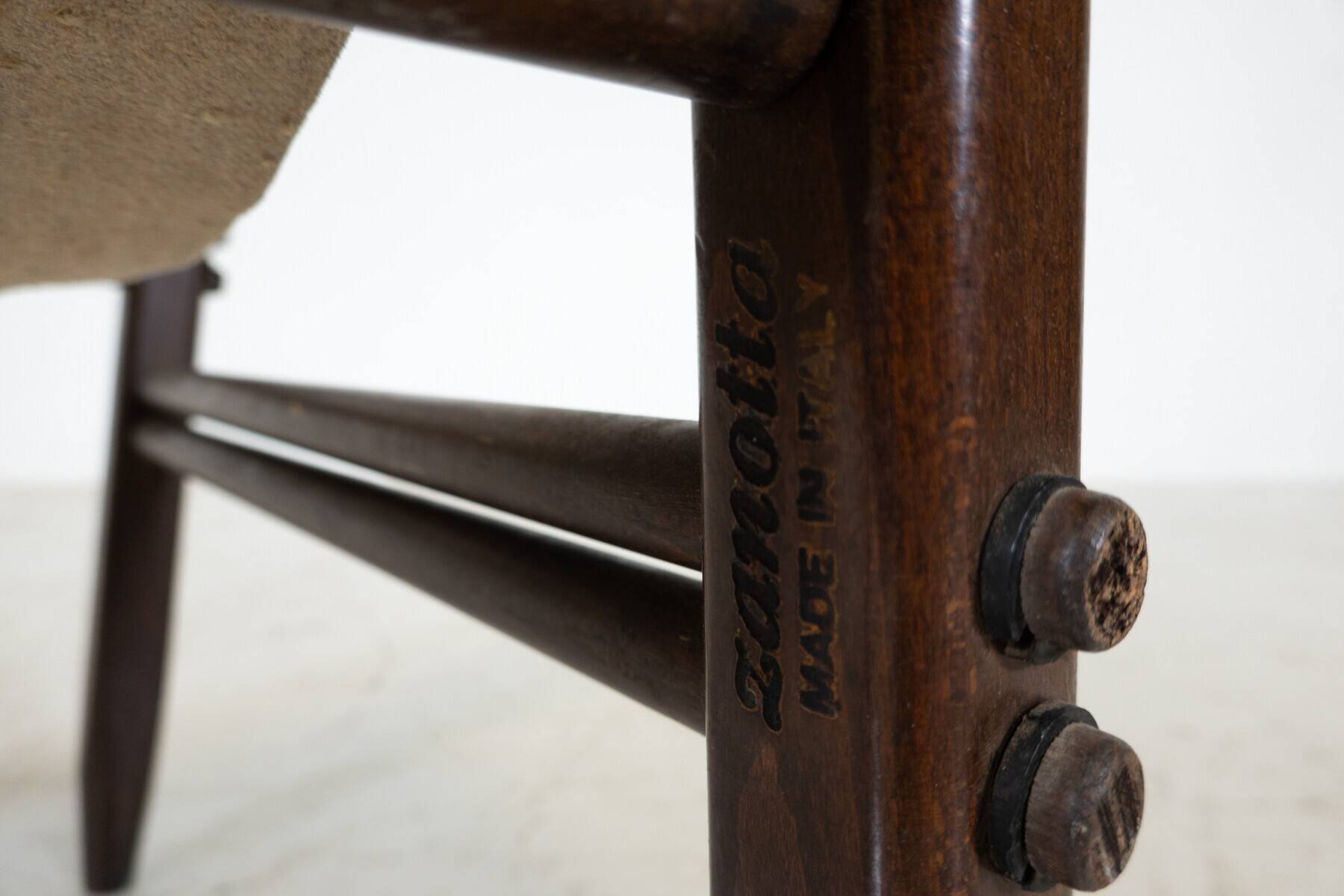 Pair of Safari Armchairs by Gianfranco Legler for Zanotta, 1960s