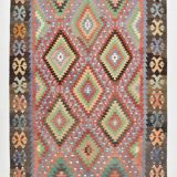 7x10 Geometric Handmade Vintage Rug, 207x311Cm