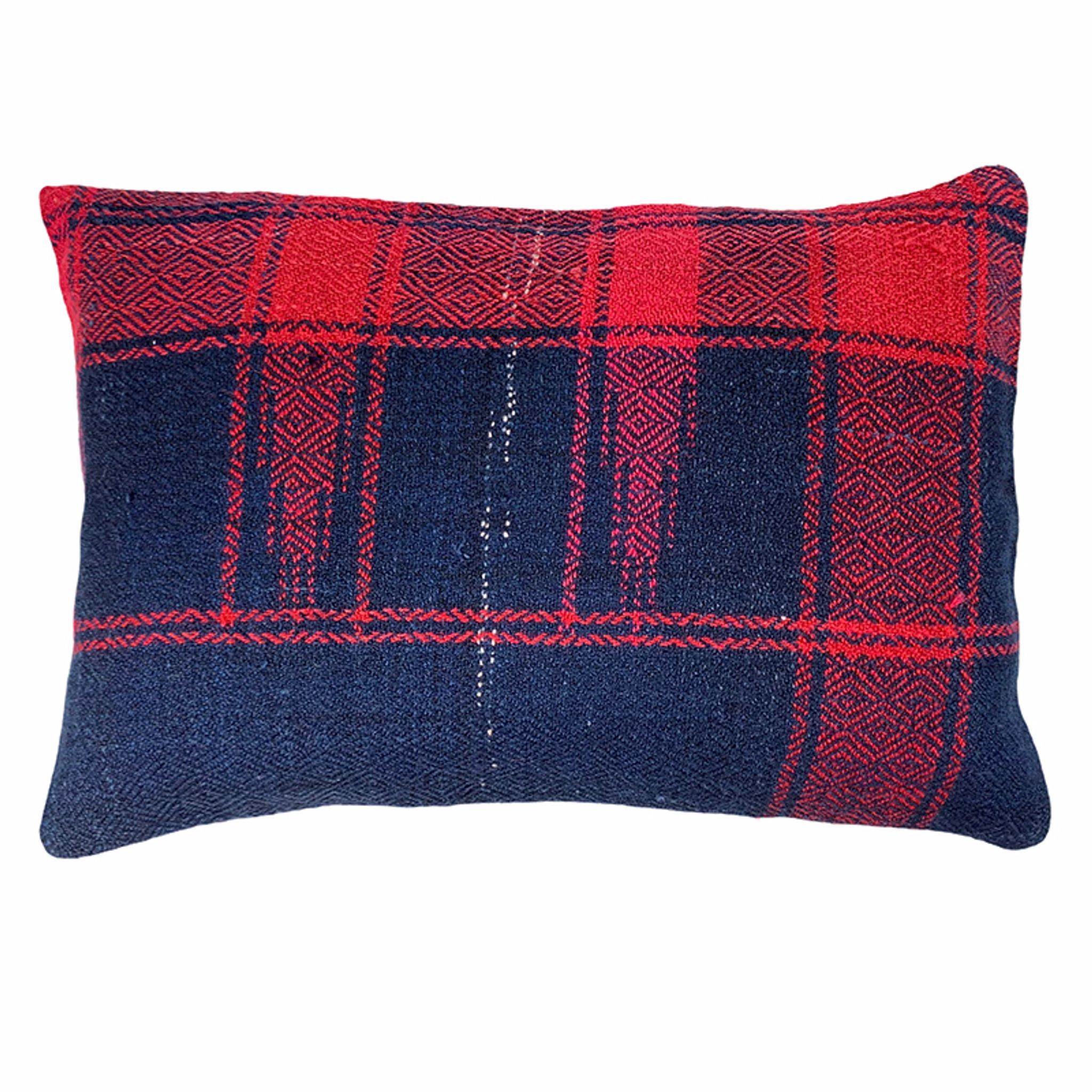 Vintage turkish handmade kilim cushion cover 40x60 cm