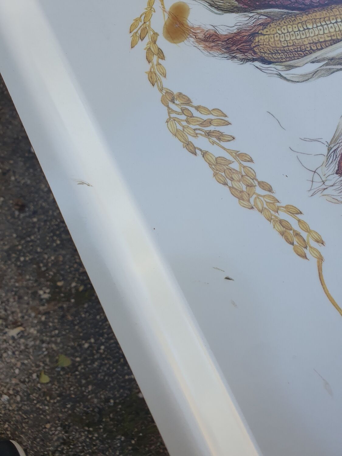 Folding dessert table 1970