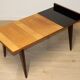 Vintage wooden coffee table, 1960s
